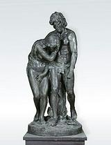Ivan Zajec: Adam in Eva, 1896 