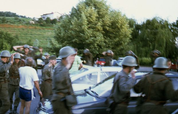 Rožna Dolina 28. junija 1991